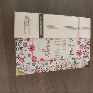 Floral Hardbound Journal with Bible Verse